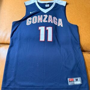 Nike Navy Gonzaga #11 Basketball Jersey